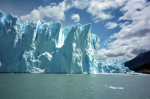 Glacier Moreno seen from Brazo Rico