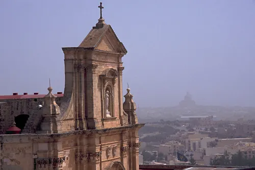 View from the 17th century citadel in Gozo