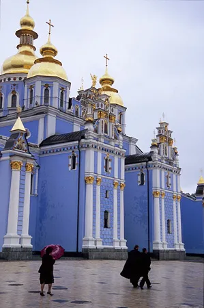 Rainy day in Kiev