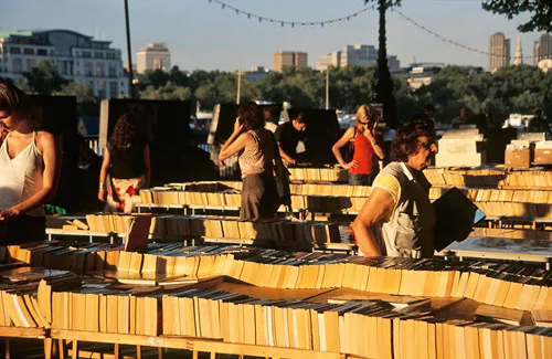 Used books for sale on the South Bank