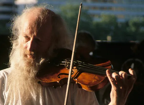 Violin Player on the south bank